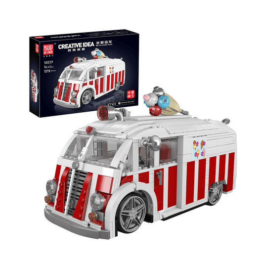 MK 10039 Ice Cream Truck Building Model Set | 1,078 PCS