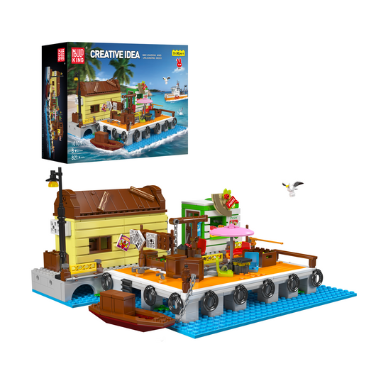 MK 10109 Dockside Loading and Unloading Block Set | 821 Pcs