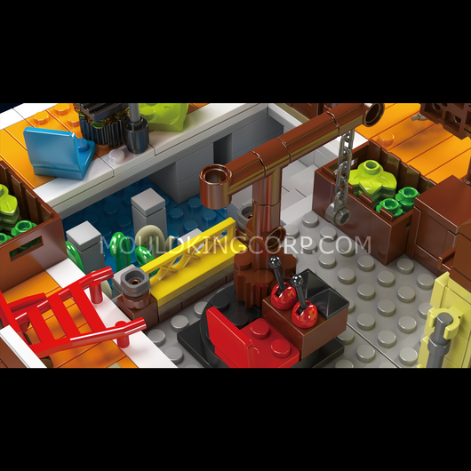 MK 10109 Dockside Loading and Unloading Block Set | 821 Pcs