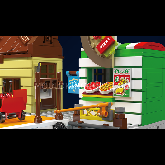 MK 10109 Dockside Loading and Unloading Block Set | 821 Pcs