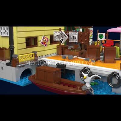 MK 10109 Dockside Loading and Unloading Block Set | 821 Pcs