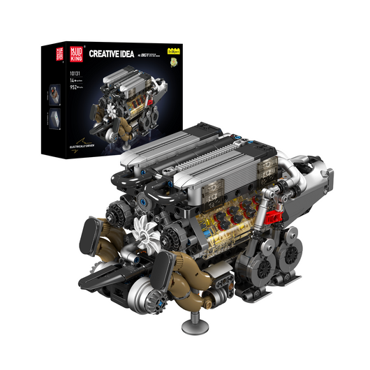 MK 10131 BGT Motorised W16 Engine Building Set | 952 Pcs
