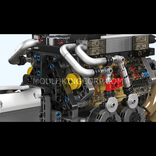 MK 10131 BGT Motorised W16 Engine Building Set | 952 Pcs