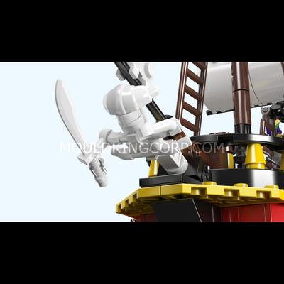 MK 10137 Redbeard’s Revenge Ship Model Building Set | 928 Pcs