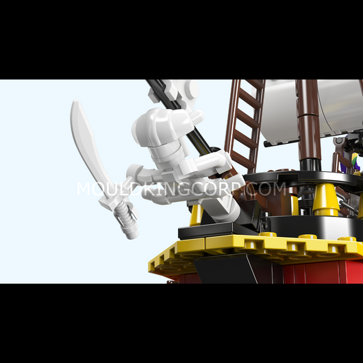 MK 10137 Redbeard’s Revenge Ship Model Building Set | 928 Pcs