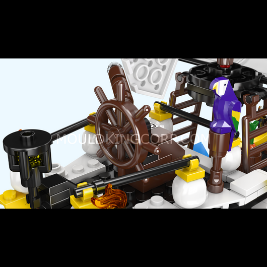 MK 10137 Redbeard’s Revenge Ship Model Building Set | 928 Pcs