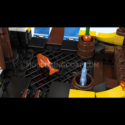 MK 10137 Redbeard’s Revenge Ship Model Building Set | 928 Pcs