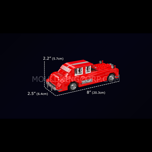 MK 10145 RR Lunaz Vintage Car Model Building Set | 433 Pcs
