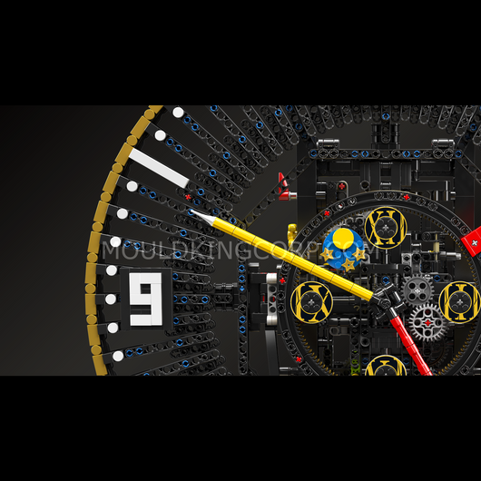 MK 10160 Motorized Mechanical Gear Clock Building Set | 3,675 Pcs