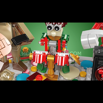 MK 10162 Christmas Carnival Band Building Set | 1,045 Pcs