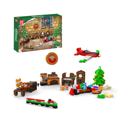 MK 10164 Christmas Advent Calendar Building Set | 694 Pcs