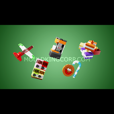 MK 10164 Christmas Advent Calendar Building Set | 694 Pcs