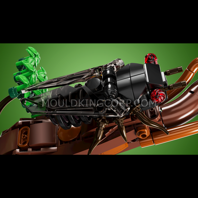 MK 10177 Cicada on Tree Branch Building Set | 415 Pcs