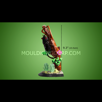 MK 10177 Cicada on Tree Branch Building Set | 415 Pcs