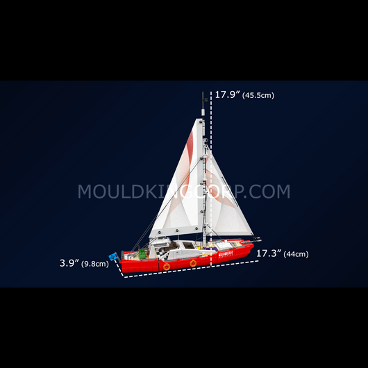 MK 10190 Modern Ocean Cruiser Building Set | 767 Pcs