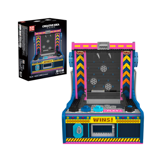 MK 10241 Motorized Coin Pusher Arcade Machine Building Set | 2,002 Pcs