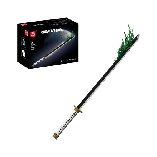 MK 10258 Samurai Katana White Blade Model Building Set | 1,674 Pcs