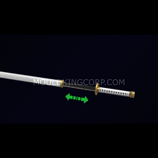 MK 10258 Samurai Katana White Blade Model Building Set | 1,674 Pcs