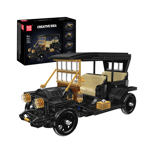 MK 10261 1910s Vintage Town Car Building Set | 1,290 Pcs