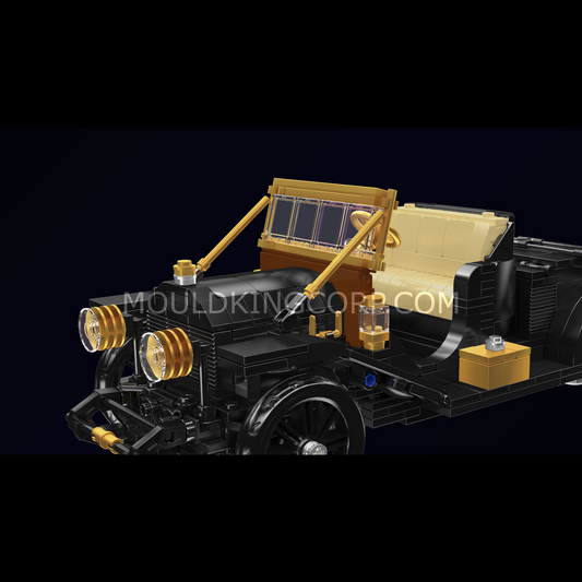 MK 10261 1910s Vintage Town Car Building Set | 1,290 Pcs
