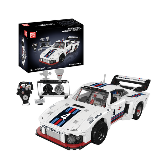 MK 10267 935 Racing Car Building Set | 1,443 Pcs