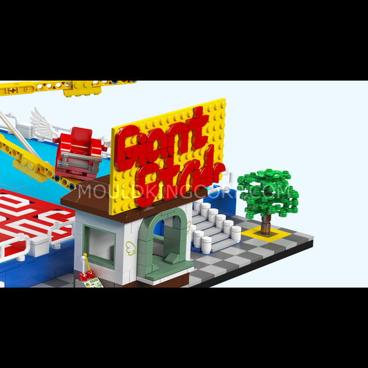 MK 11028 Motorized Dolphin Spin Ride Building Set | 1,893 Pcs