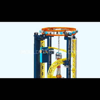 MK 11031 Motorized Space Elevator Amusement Park Building Set | 3,118 Pcs
