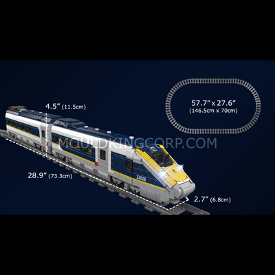 MK 12016 Eurostar E320 High-Speed Train Building Set | 1,948 Pcs