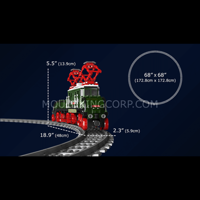 MK 12023 OBB 1189.08 Electric Locomotive Building Set | 919 PCS