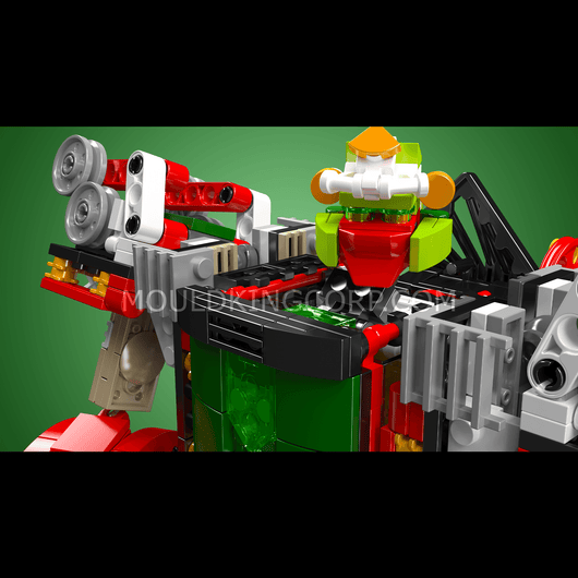 MK 12028 2in1 Transformer Christmas Train Building Set | 1,522 PCS