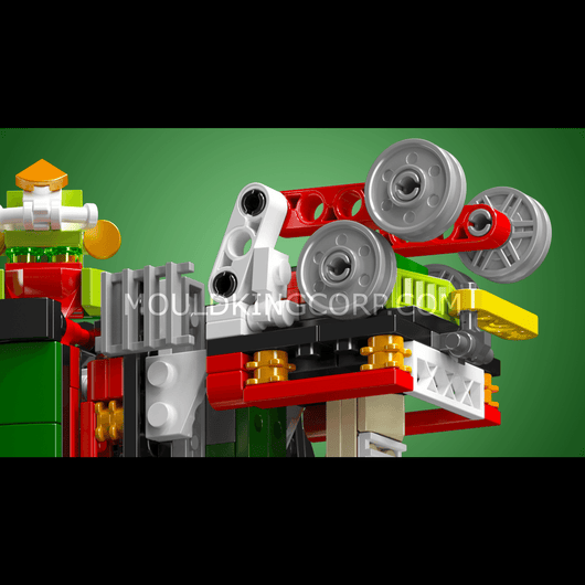 MK 12028 2in1 Transformer Christmas Train Building Set | 1,522 PCS