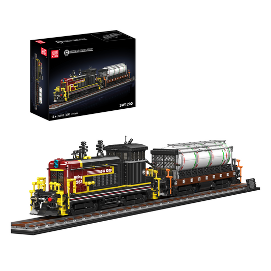 MK 12052 SW1200 Classic Diesel Switcher Locomotive Building Set | 2,283 Pcs