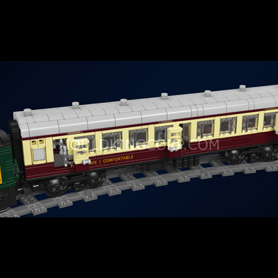MK 12053 Remote Control Scottish Heritage Express Steam Train Building Set | 2,206 Pcs