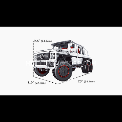 MK 13061S Remote Controlled Glass 700 6x6 Building Set | 3,825pcs