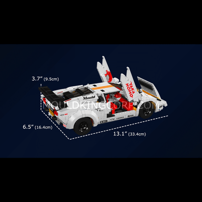 MK 13194 Remote Controlled 80S Italian Bull Coutach | 1,384 PCS