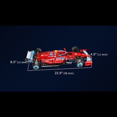 MK 13209 SF-24 Racing Car Model Building Set | 1,401 Pcs