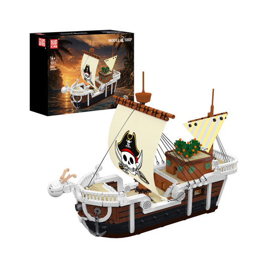 MK 13223 Skull Flag Pirate Galleon Building Set | 2,313 Pcs