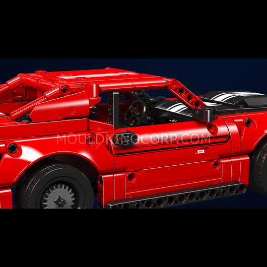 MK 15080S Challenger American Muscle Car Model Building Set | 763 PCS
