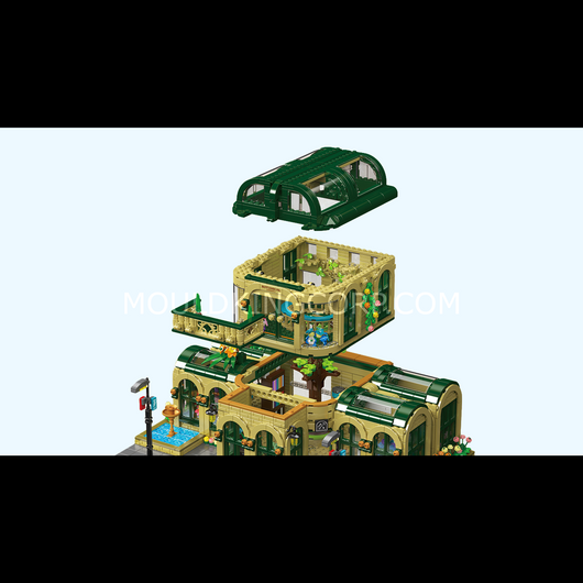 MK 16057 Dome Botanical Gardens Building Set | 3,383 Pcs
