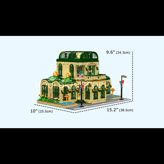 MK 16057 Dome Botanical Gardens Building Set | 3,383 Pcs
