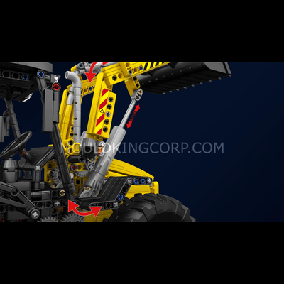MK 17036 Backhoe Loader Remote Controlled Building Set | 2,239 PCS
