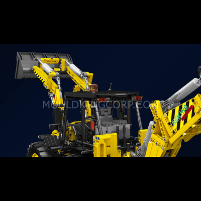 MK 17036 Backhoe Loader Remote Controlled Building Set | 2,239 PCS