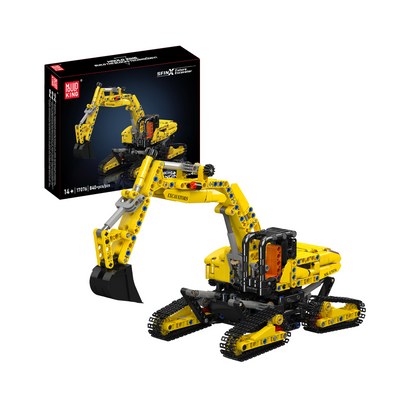 MK 17076 SFINX Future Excavator Building Set | 840 Pcs