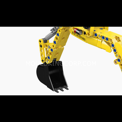 MK 17076 SFINX Future Excavator Building Set | 840 Pcs