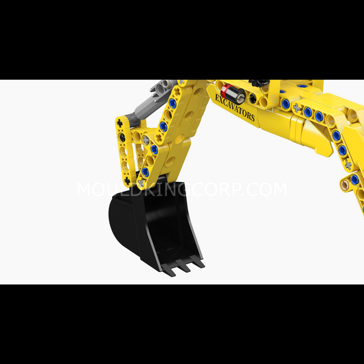 MK 17076 SFINX Future Excavator Building Set | 840 Pcs