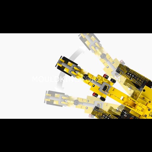 MK 17076 SFINX Future Excavator Building Set | 840 Pcs