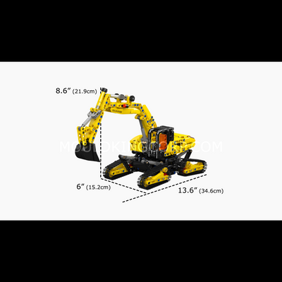 MK 17076 SFINX Future Excavator Building Set | 840 Pcs