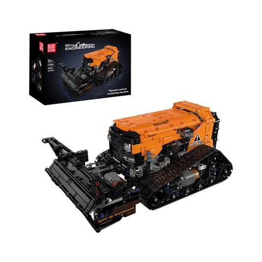 MK 17086 Remote-Controlled Land Clearing Machine Building Set | 1,650 Pcs