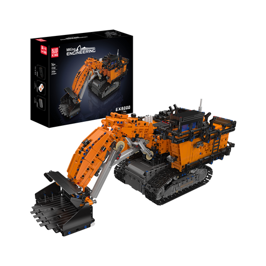 MK 17100 EX8000 RC Mining Crawler Excavator Building Set | 2,436 Pcs