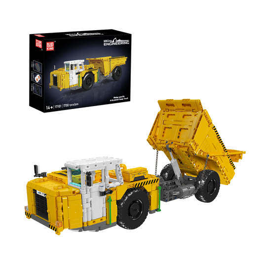 MK 17101/17102 Remote Control Articulated Mining Dump Truck Building Set | 1,730 Pcs